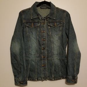 Aeropostale Jean Jacket with Flared Waist